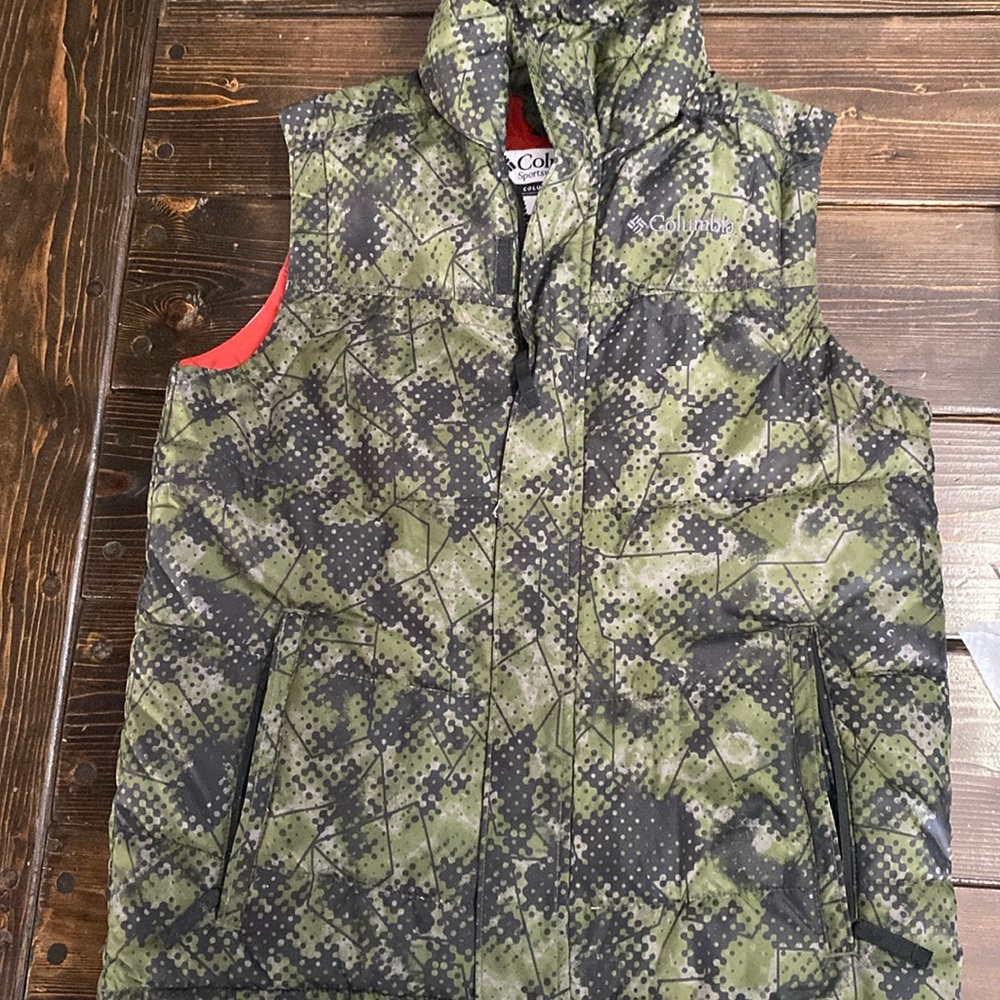 Boys camo vest
